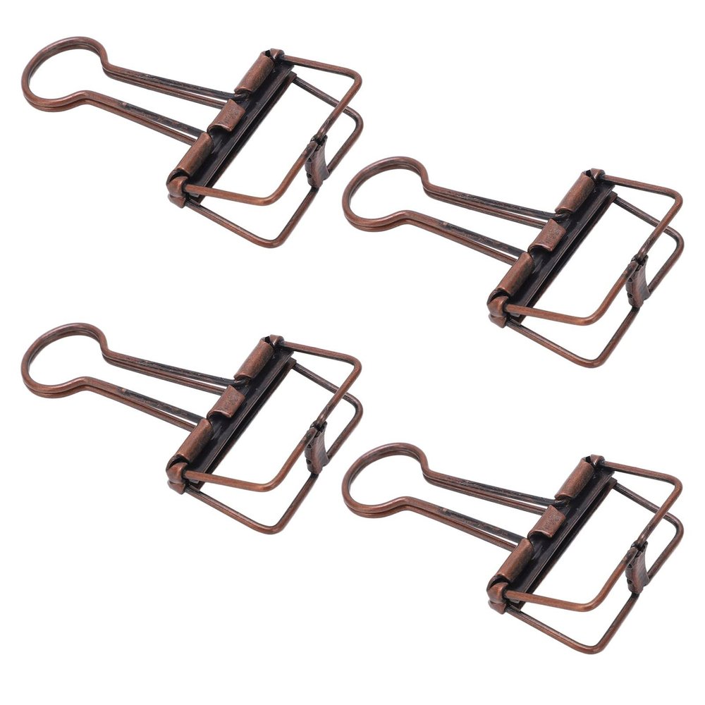Tbest Plies 50Pcs Cl 2 Etal Str Cla Force Hollow P Cr School and School Plies (Red Copper)