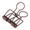 Tbest Plies 50Pcs Cl 2 Etal Str Cla Force Hollow P Cr School and School Plies (Red Copper) view 4