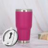 20/30 Oz Tumbler Lids Cover Replacement Spill proof Travel Mug Lid and more Cooler Cup (4 packs 30oz)(black) view 3