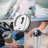 20/30 Oz Tumbler Lids Cover Replacement Spill proof Travel Mug Lid and more Cooler Cup (4 packs 30oz)(black) view 4