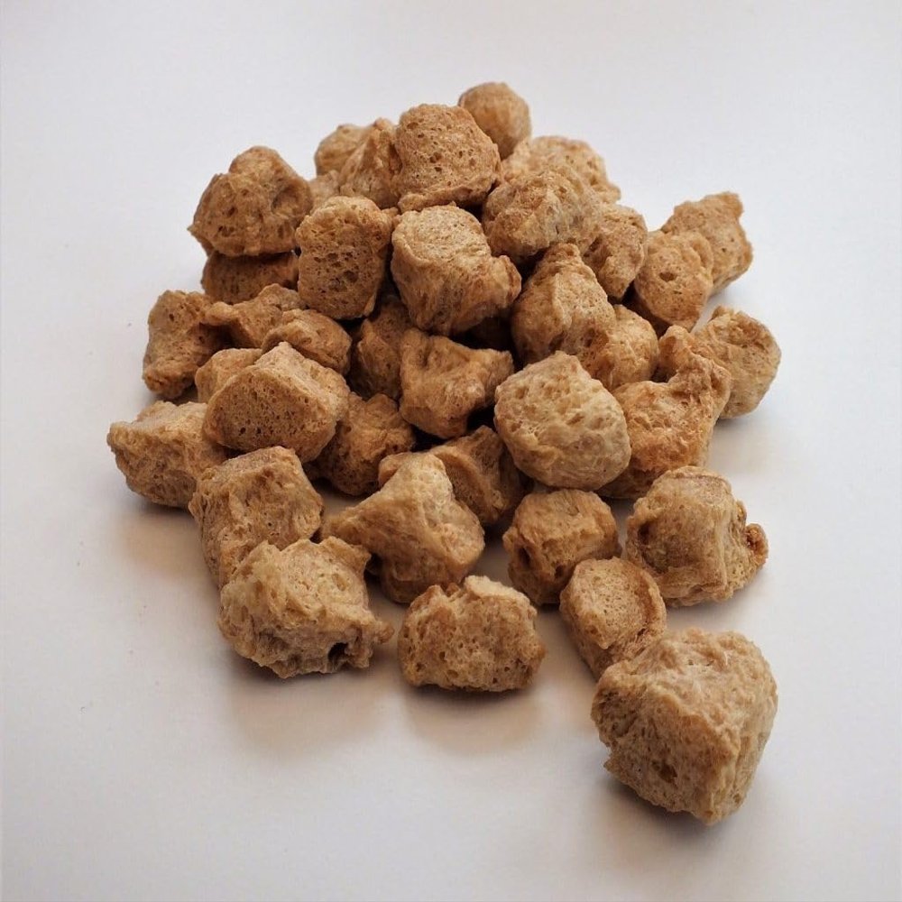 High Protein Soya Chunks 400 gm =200x 2pk by Nuts n More Non-GMO, Gluten Free, Low Fat, Low Sodium, Vegan, Meat Substitute