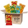The Good Crisp Company Crinkle Cut Potato Chips, Variety Pack, 5.5 Oz (Pack of 6) view 1