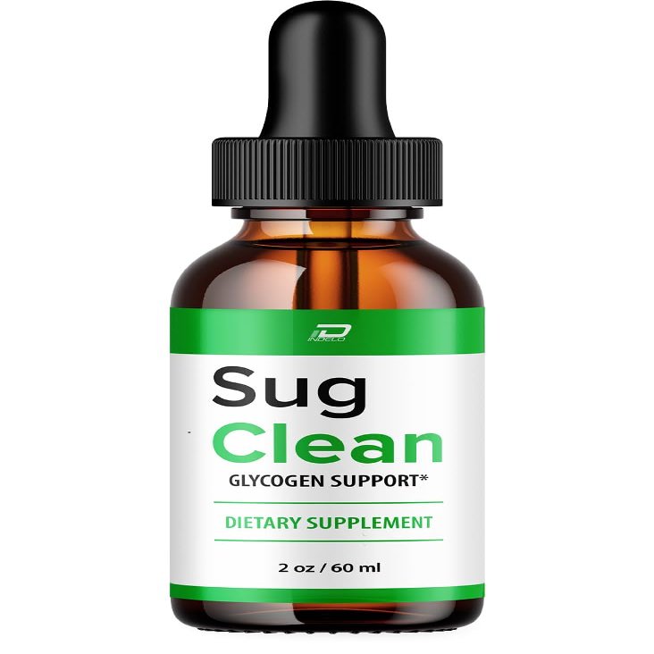 Indelo Sug Clean Drops Healthy Formula SugClean All Natural Healthy Levels - Extra Strength Glycogen Liquid Drops, Sug Clean Reviews (1 Pack 1 Month Supply)
