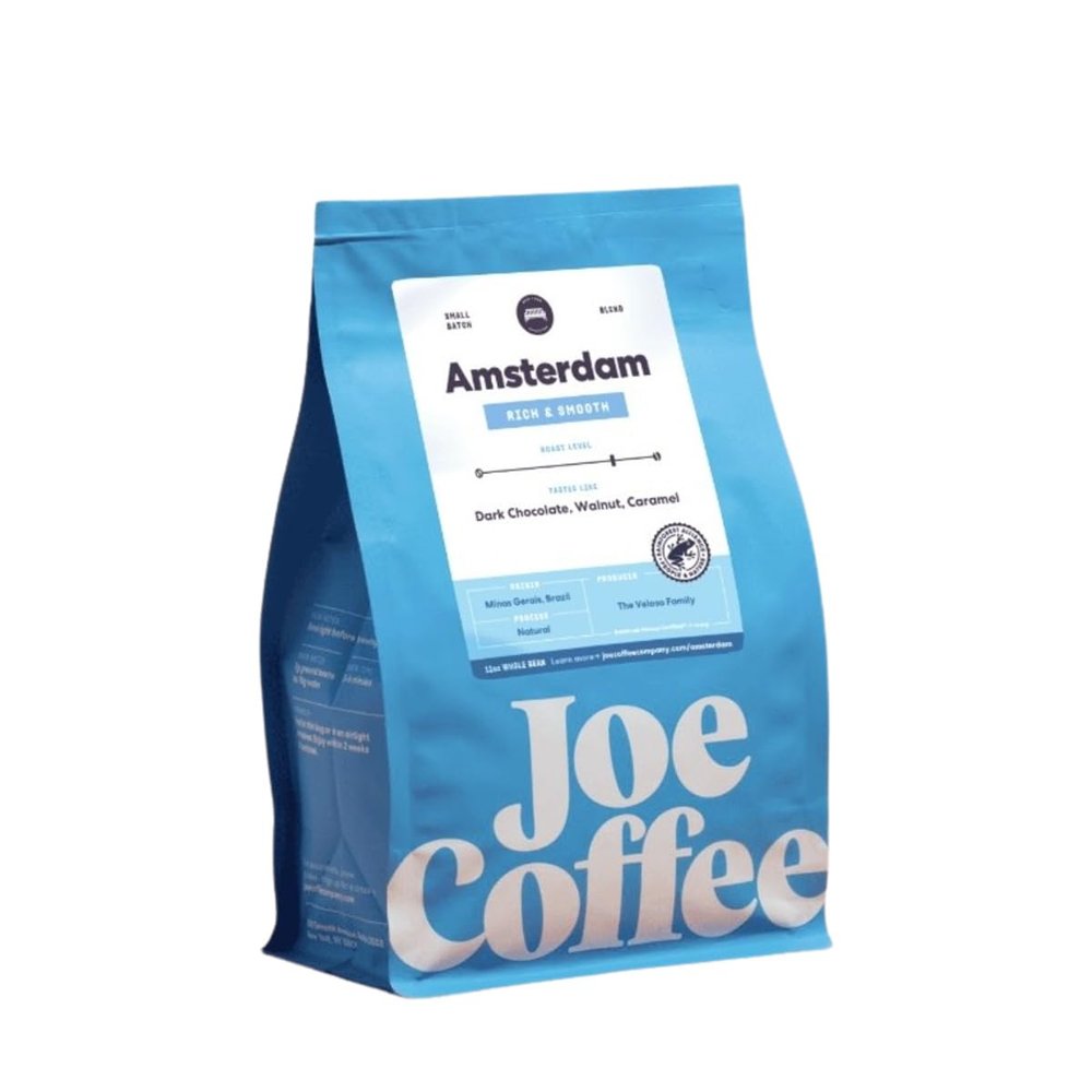 Amsterdam - Roasted by Joe Coffee Company - Freshly Ground Coffee - 12 Ounce Bag