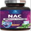 NAC Supplement - 1200mg per Serving N-Acetyl-L-Cysteine Optimal Absorption Immune Support with Powerful Antioxidants - Respiratory & Liver Health Support - Gluten Free Bottled in USA - 120 Capsules view 1