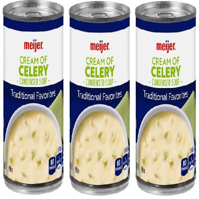 Canned Cream of Celery Soup (Pack Of 3 Cans), 10.5 oz. Each