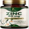 Zinc Supplements - High Potency Zinc 40mg Per Tablet - Best Zinc Supplement for Women & Men - Immune System Support & Antioxidant, Promotes Adult Skin Health, Vegan, Bottled in the USA - 60 Tablets view 1