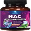 NAC Supplement - 1200mg per Serving N-Acetyl-L-Cysteine Optimal Absorption Immune Support with Powerful Antioxidants - Respiratory & Liver Health Support - Gluten Free, Bottled in USA - 60 Capsules view 1