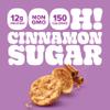 Pure Protein Cinnamon Sugar Popped Crisps - 12g Plant Based Protein, Gluten Free, Non GMO, Vegan, Air Popped & Puffed Crisps Healthy Protein Snacks 12 Pack view 2