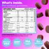 GR Fuel Pre Workout Gummies | Encapsulated Caffeine, L-Theanine & Methylated B12 | with Purple Force & Vasodrive-AP | Energy, Focus & Endurance | Vegan & USA Made | 30 Servings (Sour Berry Blast) view 2