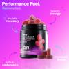 GR Fuel Pre Workout Gummies | Encapsulated Caffeine, L-Theanine & Methylated B12 | with Purple Force & Vasodrive-AP | Energy, Focus & Endurance | Vegan & USA Made | 30 Servings (Sour Berry Blast) view 4
