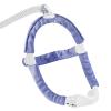 4 PCS Satin CPAP Strap Covers, Comfort CPAP Mask Cushions to Fit Dreamwear Headgear or AirFit, Silky CPAP Mask Strap Covers, Anti Wrinkle CPAP Hair Protector for Reducing Red Marks (Blue Purple) view 1