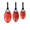 YYUANINGGY Natural Yoni Egg Set Jade Eggs Women Kegel Exercise Kegel with Holes On The Thick Side ,Tiger Eye,3pcs view 4