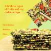 Fruit and vegetable seaweed crispy, instant nori, freeze-dried strawberry banana filled crispy seaweed 36g/pack, freeze-dried okra seaweed, sesame seaweed, healthy seaweed snacks, dessert (3 packs) view 2