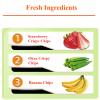 Fruit and vegetable seaweed crispy, instant nori, freeze-dried strawberry banana filled crispy seaweed 36g/pack, freeze-dried okra seaweed, sesame seaweed, healthy seaweed snacks, dessert (3 packs) view 4
