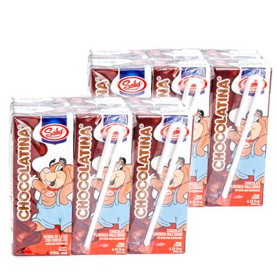 Salud Chocolate Milk Boxes Made with Real Chocolate & Skim Milk - 4g Protein, Calcium & Vitamin A, Leche con Cocoa - Perfect for Lunchboxes - 6.75 oz each, (12 Pack)