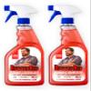 RuggedRed Industrial-Strength Cleaner & Degreaser Heavy-Duty Kitchen Degreaser Spray for Chefs & Catering, USA-Made, Citrus Scent, 32oz (2 Bottles) view 1