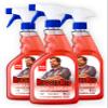 RuggedRed Industrial-Strength Cleaner & Degreaser Heavy-Duty Kitchen Degreaser Spray for Chefs & Catering, USA-Made, Citrus Scent, 32oz (3 Bottles) view 1