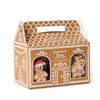 Two's Company Vanilla Flavored Marshmallows in Gingerbread House Gift Box, 6.35-Ounce view 1