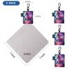SEIBER Microfiber Eyeglass Cleaning Cloth with Keychain, 3PCS, unicornF view 3