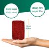 Halbach Seidenbnder Premium Cord Two-Tone | Width 4 mm Length 25 m | Made in Germany & Oeko-Tex Certified | Glittering Satin Cord Made of Acetate | Colour: Red/Gold view 2