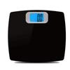 Bathroom Scale for Body Weight and BMI, Waterproof Anti SkidBlack Highly Accurate Body Weight Scale with Round Corner Design, Measures Weight up to 330 lbs, Easy-to-Read Backlit LCD view 1