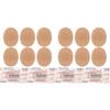 Healvian 100pcs Elastic Fabric Breathable Knuckle Patches for Non-Stick Joint Coverage Scrapes and Minor Injuries Oval Shape view 1