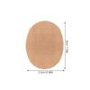 Healvian 100pcs Elastic Fabric Breathable Knuckle Patches for Non-Stick Joint Coverage Scrapes and Minor Injuries Oval Shape view 4