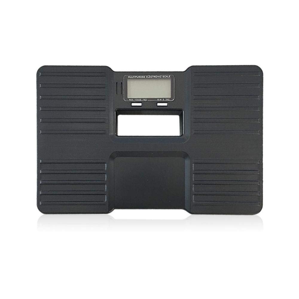 A1DFDFGOQSFG Weighing Scale Human Body Scale, Multipurpose Electronic Scale, Plastic Anti Drop Bathroom Scale, 180Kg, Black