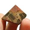1"inch Red Jasper Crystal Pyramid Natural Crystals and Healing Stones Red Jasper Pyramids Red Gemstones for Meditation Reiki Energy Balancing Good Luck Gifts 2PCS view 1