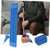 Hoement 1set Reusable Braille Writing Kit Braille Board and Stylus for Blind Learning Line Essential Tool for Visually Impaired Individuals view 4