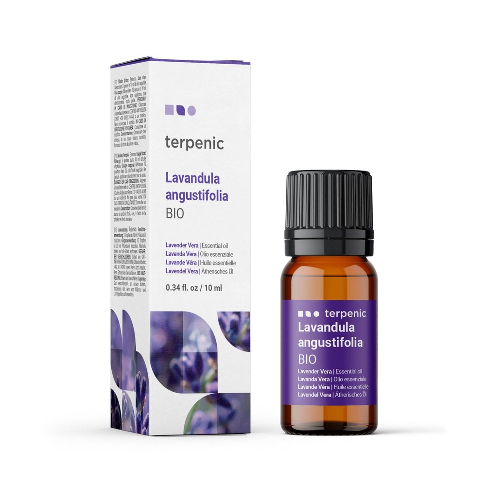 100% Pure Organic Lavender Vera Essential Oil 0.3 fl oz