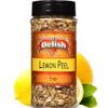 Dried Lemon Peel Pieces by Its Delish, 5 Oz Medium Jar | Lemon Zest Citrus Fruit Peels for Tea, Baking, Seasoning Spice Blends and Lime Flavoring and Lemony Flavor | Vegan, Kosher view 1