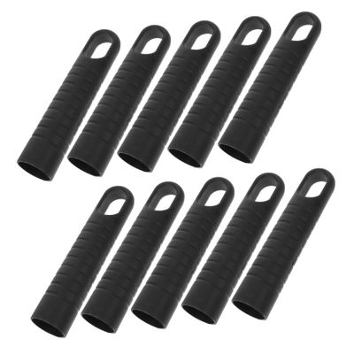 NAMOARLY 10pcs Plastic Mop Handle End Caps Threaded Grip Replacement for Mop Rod Handles and Lightweight Easy to Install Stable Fit for Household Cleaning Tasks