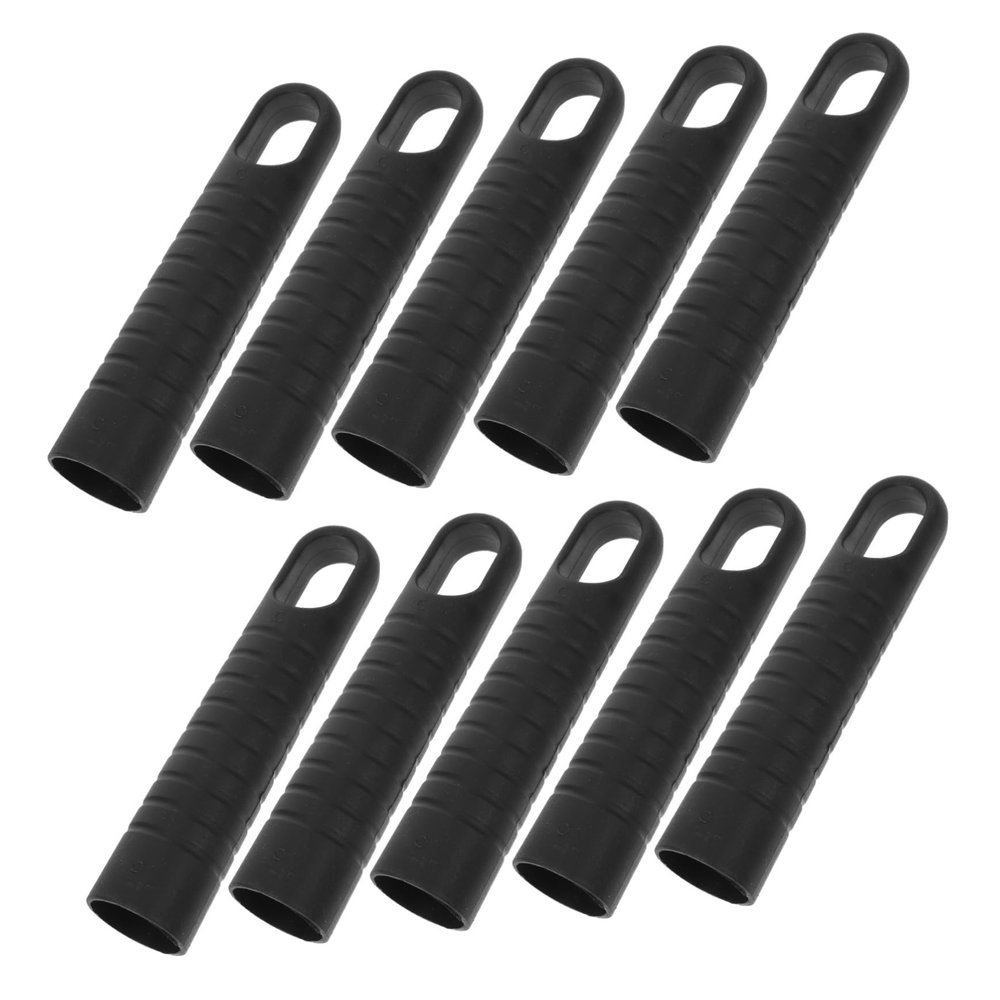 NAMOARLY 10pcs Plastic Mop Handle End Caps Threaded Grip Replacement for Mop Rod Handles and Lightweight Easy to Install Stable Fit for Household Cleaning Tasks