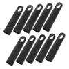 NAMOARLY 10pcs Plastic Mop Handle End Caps Threaded Grip Replacement for Mop Rod Handles and Lightweight Easy to Install Stable Fit for Household Cleaning Tasks view 1