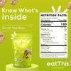 EatThis Superfood Roasted Foxnuts (Makhana), Chili Limon | Healthy Snack | Pack of 4 12 oz Total | Vegan, Gluten-Free, High Protein, Non-GMO, Guilt free view 2