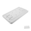 FOMIYES Plastic Shower Seat Board for Bath Chair and Walker Lightweight Blow-Molded Plastic with Enhanced Stability for Seniors and Disabled Users Easy to Replace Bath Stool Part view 1