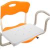 FOMIYES Plastic Shower Seat Board for Bath Chair and Walker Lightweight Blow-Molded Plastic with Enhanced Stability for Seniors and Disabled Users Easy to Replace Bath Stool Part view 4