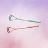 HOUDERCO Tongue Brush Set 10pcs Tools Tongue Cleaners Oral Accessories Bad Breath Remover Easy to Carry view 3