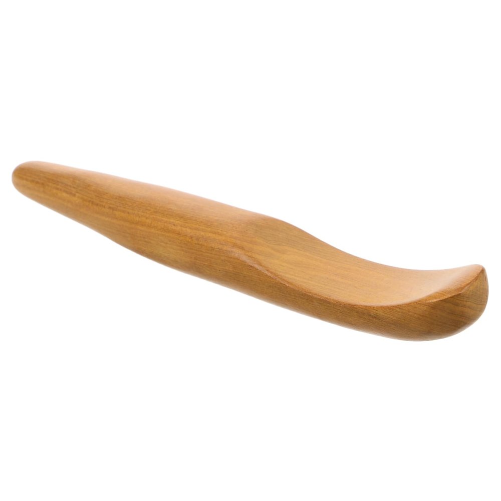 FOYTOKI Wooden Gua Massage Tool for Body Relief Multi-Purpose Meridian Stick for Muscle Tension Facial Neck Foot and Leg Massage Aromatic Wooden Therapy Tool