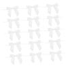 Ipetboom 50pcs Polyester Wrapping Bowknots Twist Tie Christmas Bows Lollipop Bows for Decorations view 1