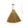 HANABASS Handheld Mini Broom Unique Miscanthus Design Compact Cleaning Brush for Desk and Household Lightweight and Versatile Cleaning Tool view 2