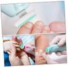 FOMIYES 6pcs Boy Girl Nail File Electric Nail Buffer for Newborns Pads Boys and Girls view 3