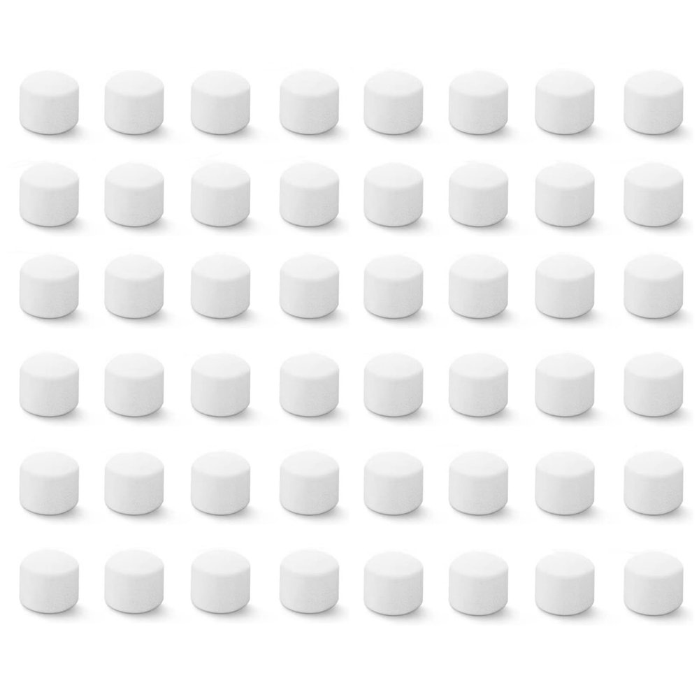 48 Nebulizer Filter Replacement Air Filter Sponge Compressor System Accessories-White