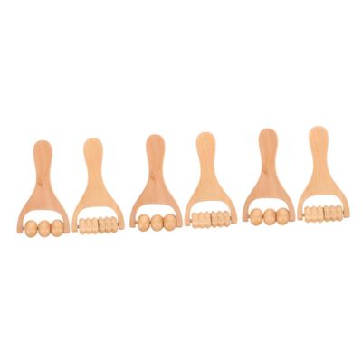 Healeved 6pcs Ergonomic Foot Compact Acupoint Roller for Neck Shoulder and Foot Relief Design for Home and Travel Use