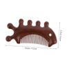 Ipetboom Wooden Scalp Massager Gua Sha Comb for Hair and Neck Relaxation Multi-functional Sandalwood Massage Tool for Men and Women Promotes Scalp Health and Eye Fatigue Relief view 2