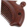 Ipetboom Wooden Scalp Massager Gua Sha Comb for Hair and Neck Relaxation Multi-functional Sandalwood Massage Tool for Men and Women Promotes Scalp Health and Eye Fatigue Relief view 3