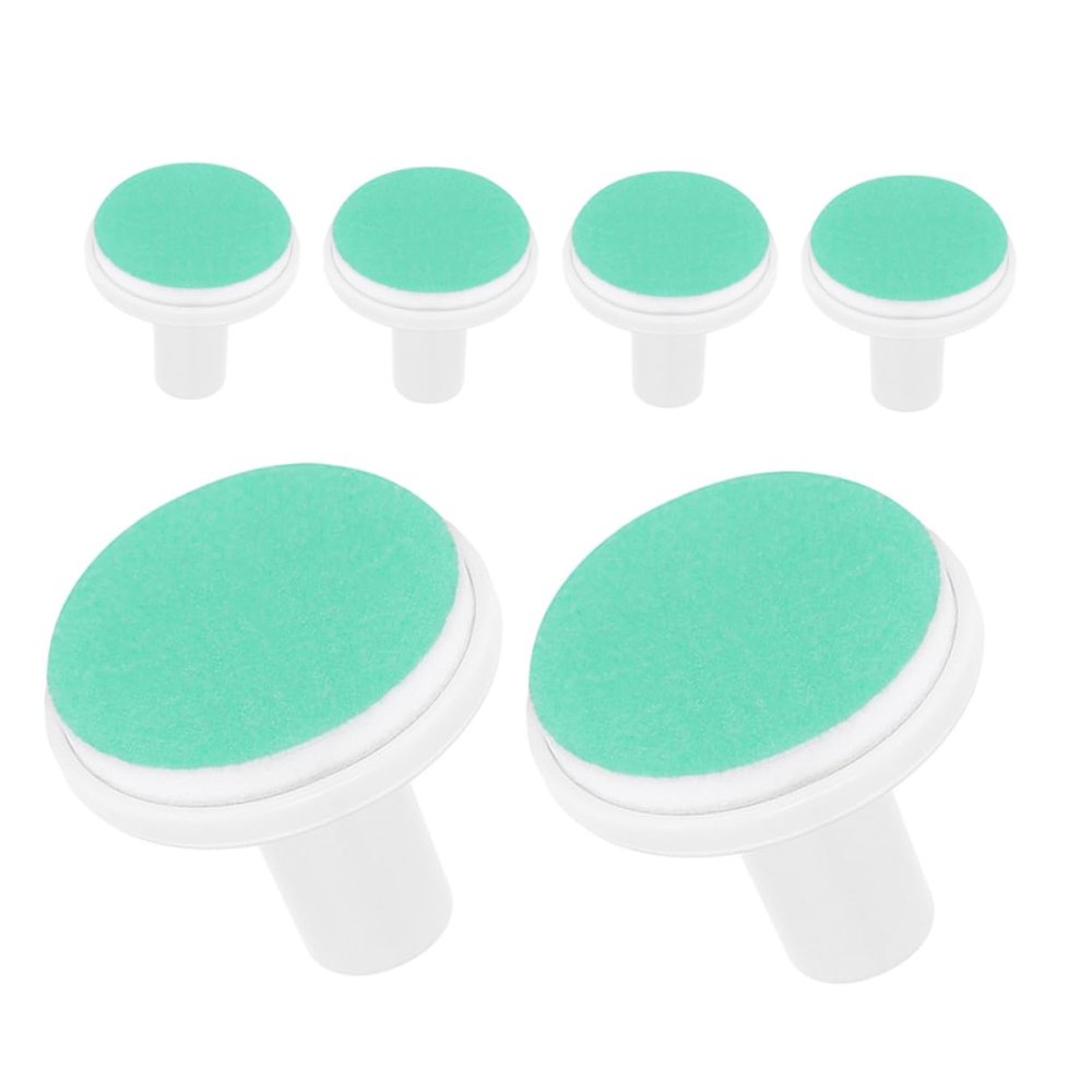 BIUDECO 6pcs Nail Electric Replacement Heads Boy Girl Nail Trimmer Pads for Comprehensive
