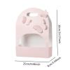 shamjina 10x Butterfly Flower Box Paper Flower Box with Handle Gift Box Gift Wrap Box for Anniversary Bouquet Valentine's Day Wedding, Pink view 4